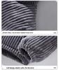 Men's Winter Corduroy Stand-Collar Cotton-Padded Jacket - Youthful, Loose Fit, Thickened for Warmth