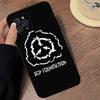 SCP Foundation Game Sci Fi Black Soft Phone Case For IPhone 16 15 14 13 11 12 17 Pro Max Mini Plus