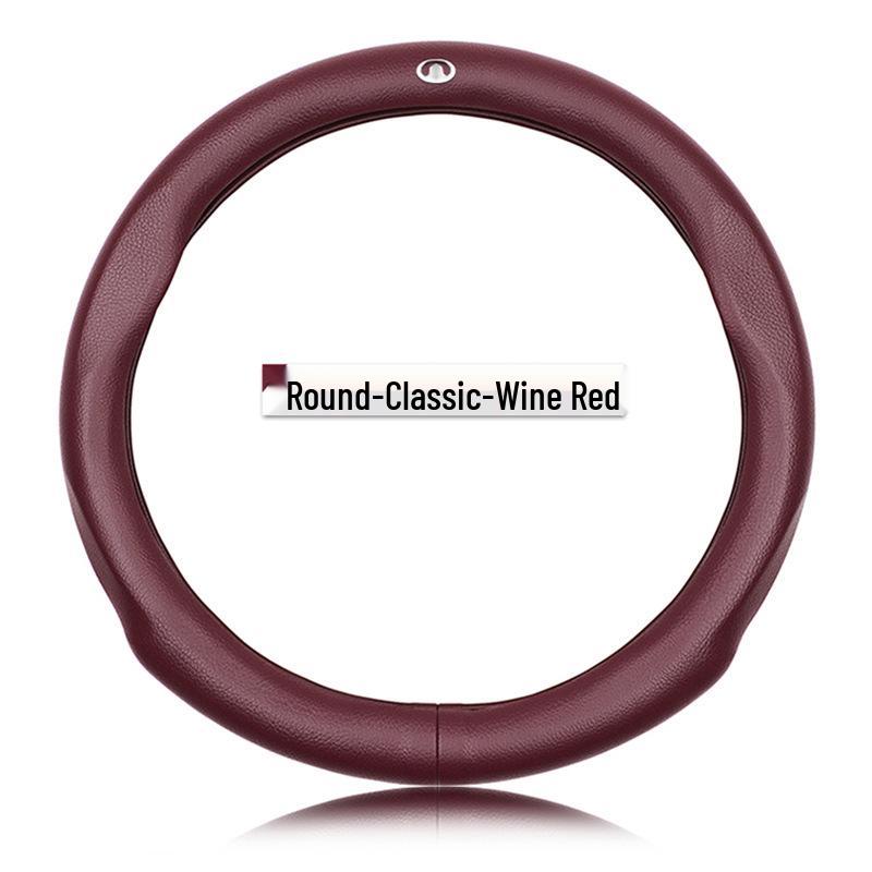 Premium Echtleder Lenkradbezug für Great Wall: Fengjun 5, 6, 7, M4, C30, Kanone, C50, M2