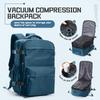 Men Vacuum Compression Backpack 15.6In Laptop Backpack Expand Hiking Vacuum Travel Backpack, Ryanair Backpack 40X20X25 Cabin Bag