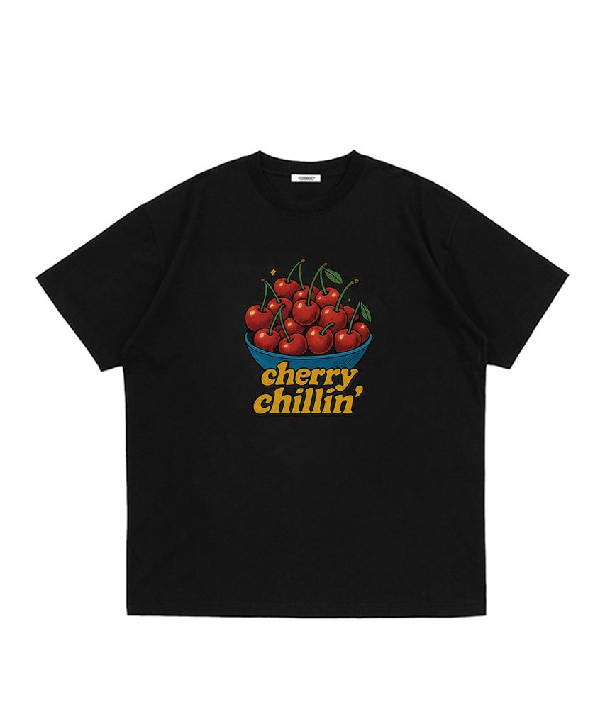 Koso Cherry Chillin Short Sleeve T-Shirt (Black)