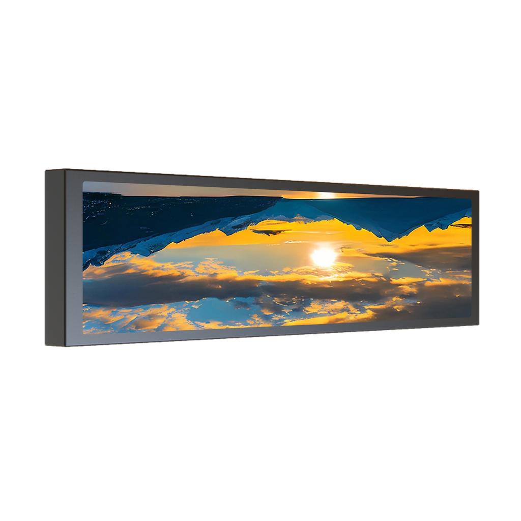 9.2 Inch Computer Case Secondary Screen, PC Case Side Screen, CPU Temperature Monitor Display with Customizable Themes