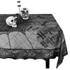 Pumpkins Haunted Houses Black Spider Web Tablecloth Disposable Tablecloth  Candy Tables