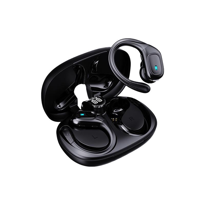 

Пара беспроводных наушников, шумоподавление CVC 8.0, внутриканальные наушники со светодиодным цифровым дисплеем, время воспроизведения 75 часов, регулятор громкости чёрный