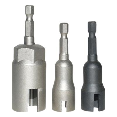 Power Wing Nut Driver Bit Set Simple Installation Efficient Hex Shank Slot Wing