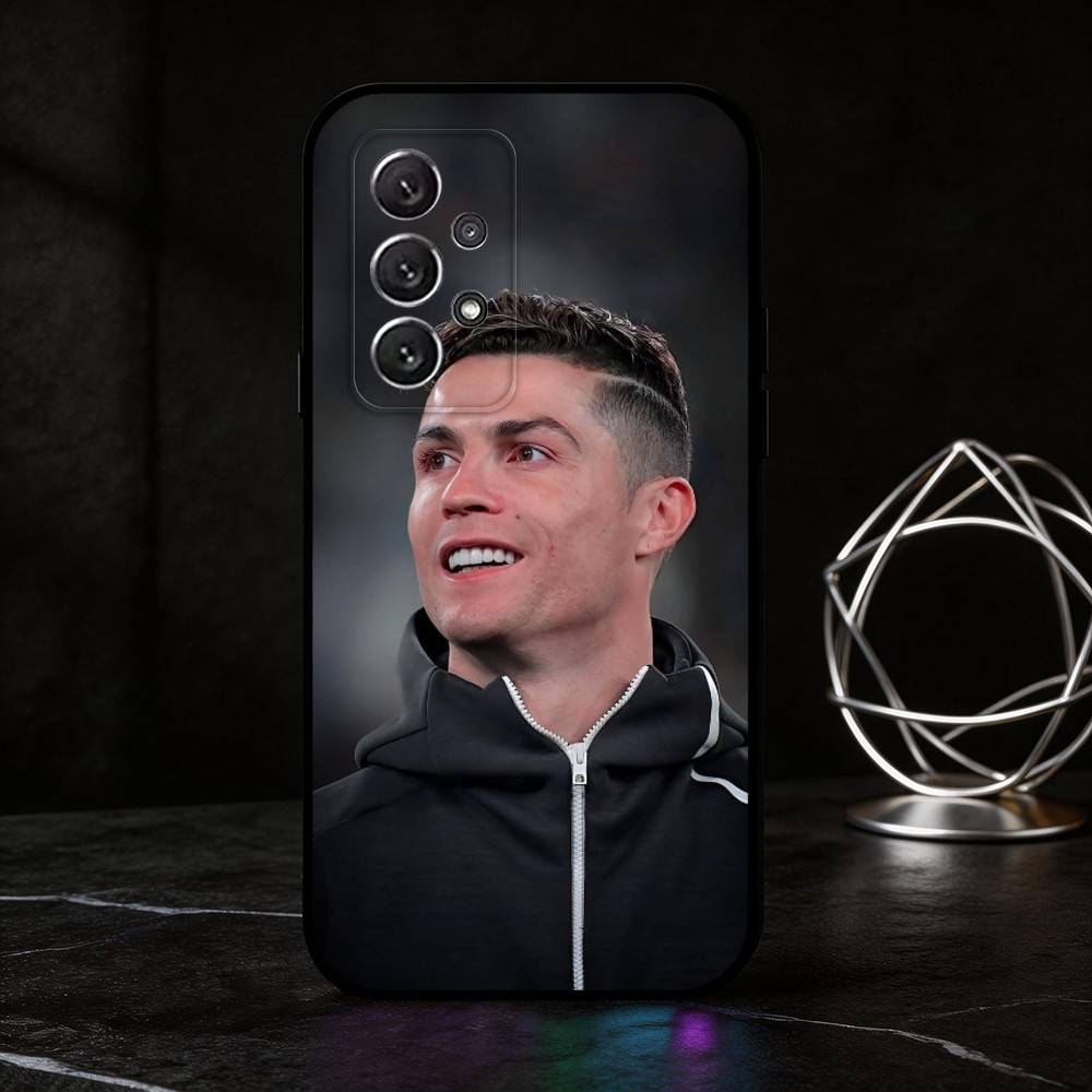 G-Global idol C-CR7 phone Case For Samsung S25,24,21,22,23,30,Ultra,20,Plus,Fe,Lite,Note Soft Black Cover Samsung S20fe