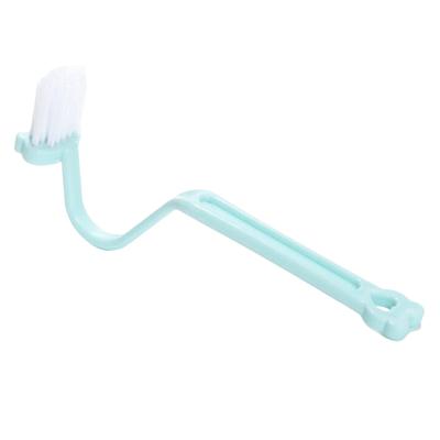 2Pcs Easy To Use Strong Detergency No Burrs Toilet Brush Side Dead Corner Cleaning House Supply