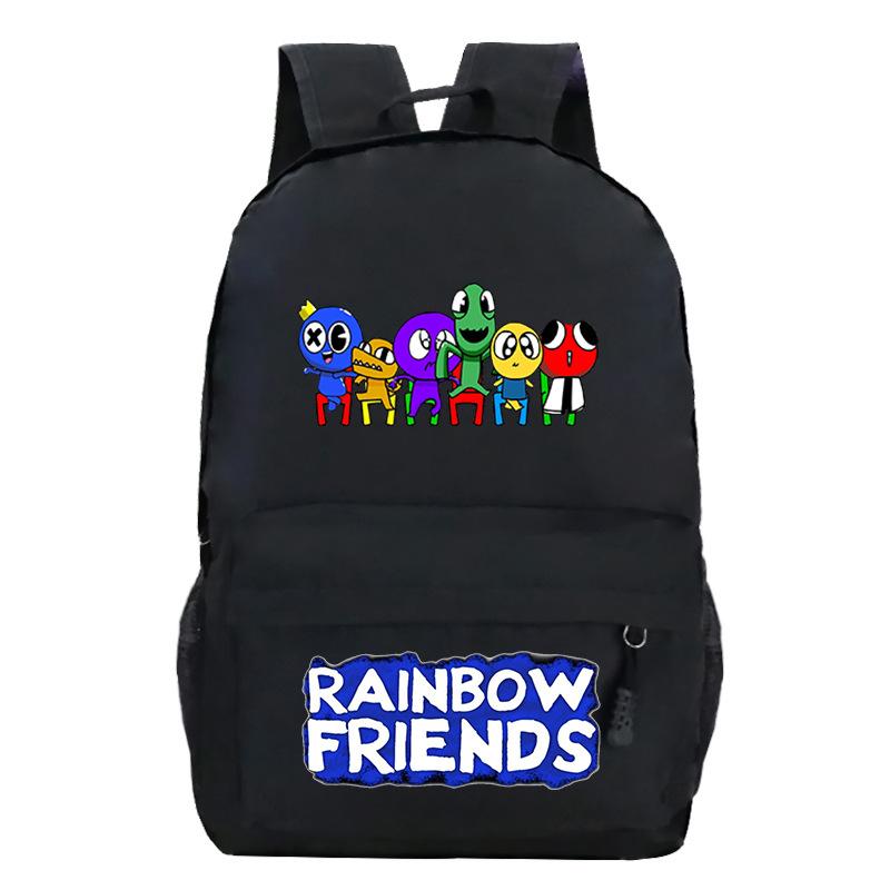 Game merchandise Cartoon print Junior high school student High school bag Outdoor leisure travel Backpack