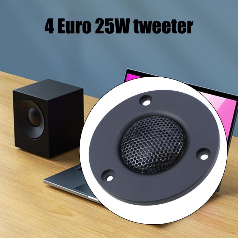 25Core 4Ohm Tweeter Loudspeakers High Frequency Sounds for Enhancing Sound Experience Bookshelfs Speakers Projects