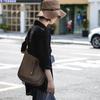European and American style haute couture version hand-sewn Evelyn bag first layer cowhide leather versatile mini bucket bag shoulder messenger bag