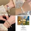 Adorable Alloy Plated Macaron Ceramic Sea Shell Beaded Bracelet Perfect For Gift Giving