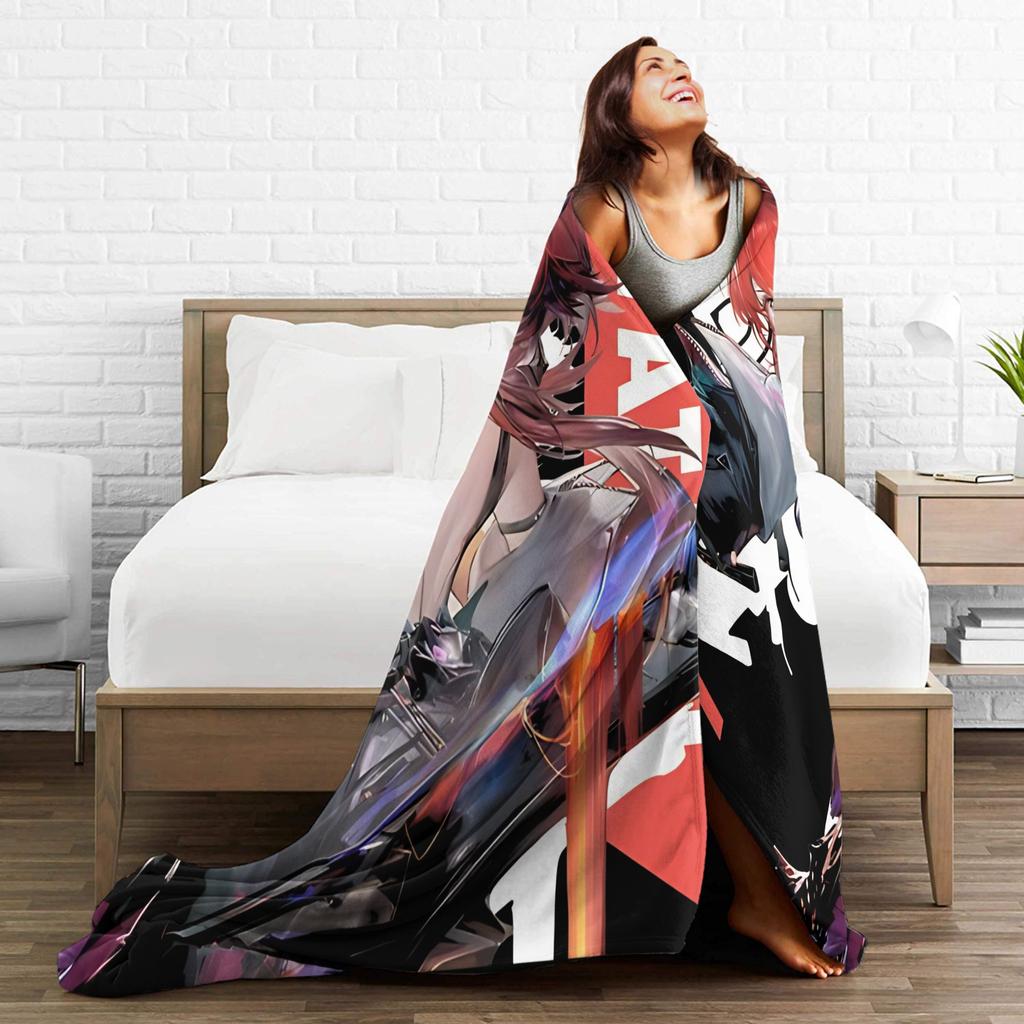 Laevatain Arknights Endfield Print Blanket For Men Women Cozy Soft  Throw Blankets for Couch 50x60 Inches Multiple Sizes