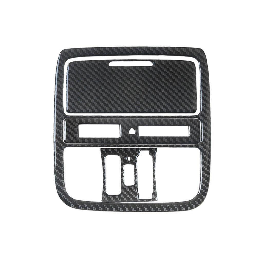 4Pcs For Honda Accord 2008-12 Carbon Fiber Interior Overhead Console Cover Trim