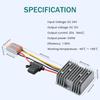 YBBOTT DC To DC 24V To 12V 20A 240W Voltage Car Power Short Circuit Waterproof Buck for Golf Cart Club Car Step-Down Converter, Converter, Protection,