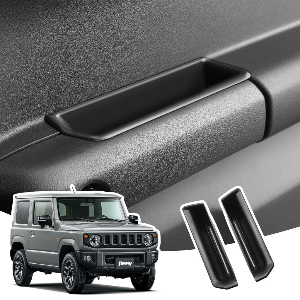 LANGBEAN Suzuki Jimny JB64 JB74 Dedicated Door Handle Pocket Side Passenger Side Door Pocket Storage Box Interior Organizer Jimny Accessory Interior