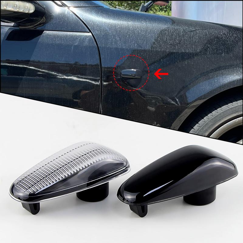 2Pcs For Mercedes-Benz Vito W638 1996-1999 2000 2001 2002 2003 Side Marker Light Cover Housing Shell No bulb Car Accessories