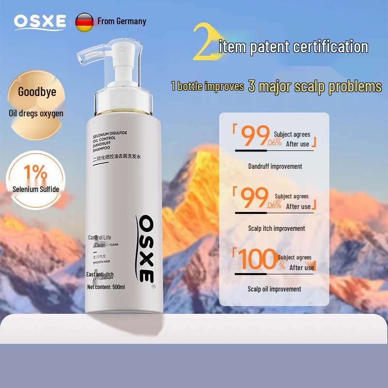 

OSXE Selenium Disulfide Anti-Dandruff & Oil Control Shampoo