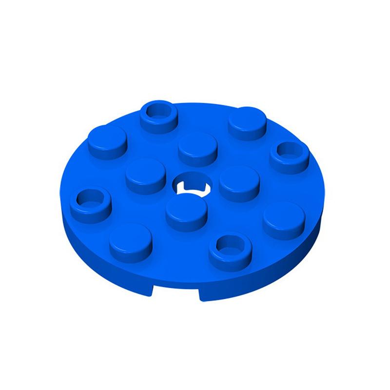 High-Standard-Quality 100Pcs High-Quality 60474 High-Quality 4X4 High-Quality Round High-Quality Plate High-Quality Building High-Quality Blocks