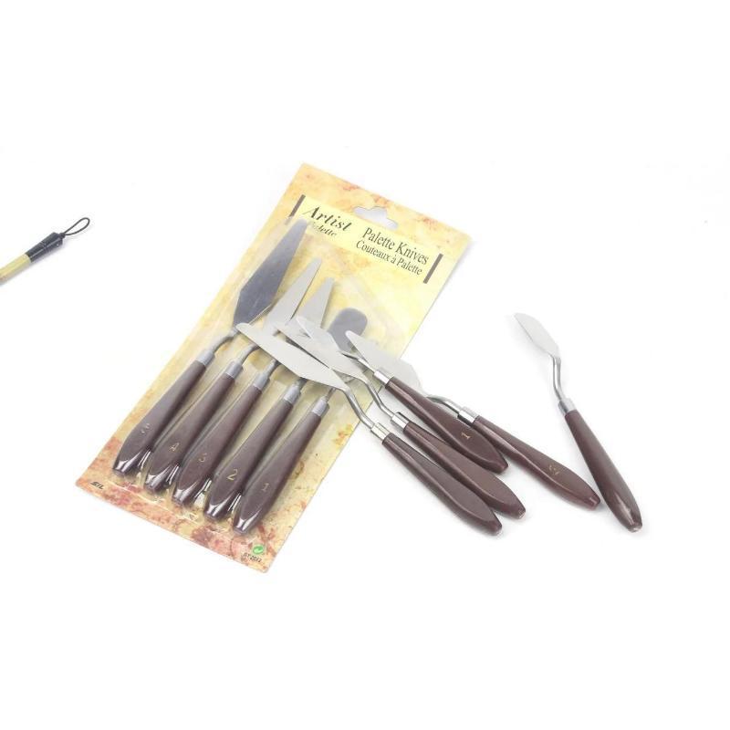 5 buc/set pictură în ulei răzuitor paletă cuțit acuarele fin acrilice guașă vopsea spatulă alege culori amestecare instrumente artă consumabile