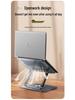 Foldable Rotatable Carbon Steel Laptop & Tablet Stand
