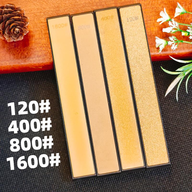 Golden Diamond Whetstone Knife Sharpener Fixed Angle Knife Sharpener Sharpening Stone Diamond Whetstone Oil Stone Honing Stones