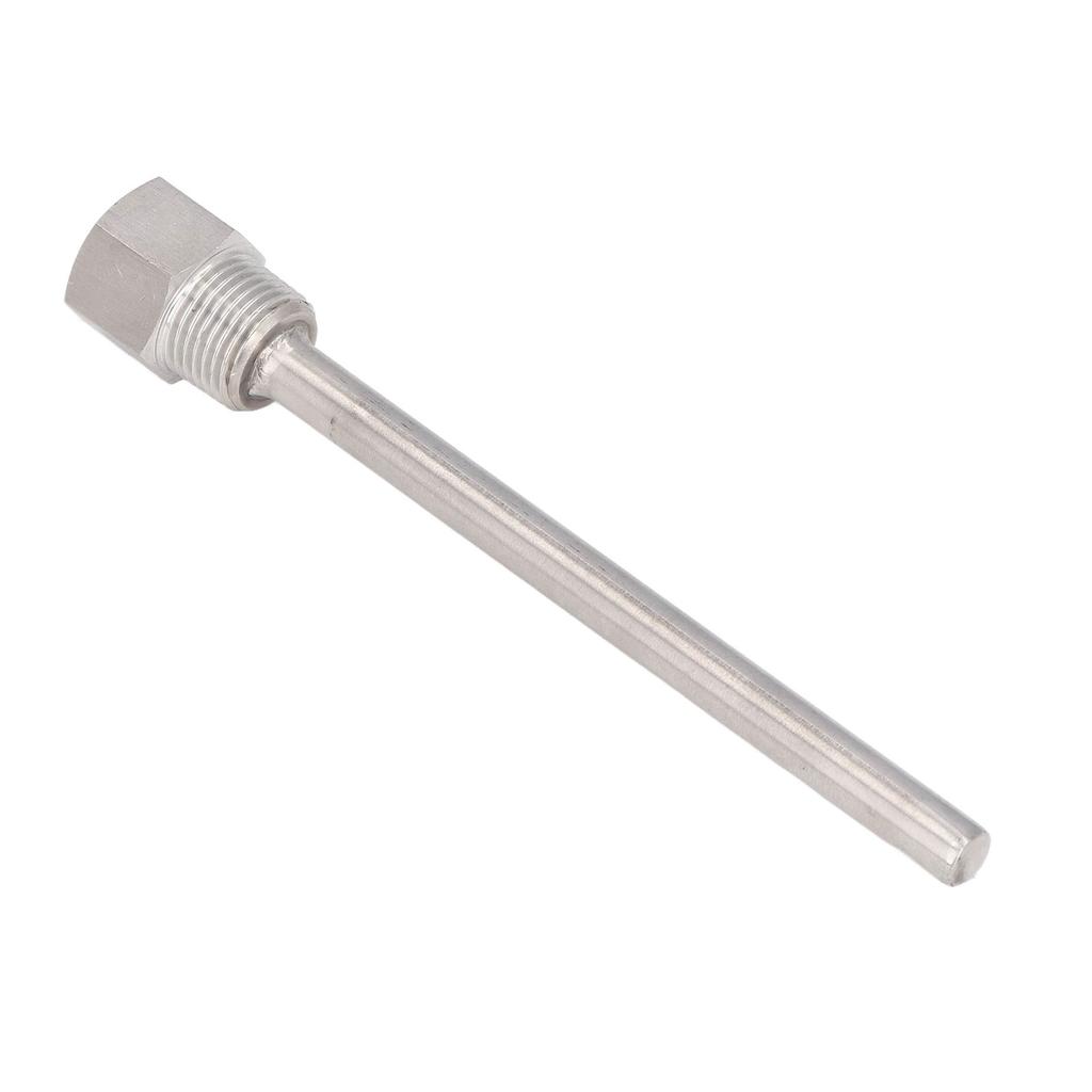 Stainless Steel Thermowell G1 2 Male Thread 6.7in Length Thermowell for Temperature Sensors
