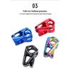 Durability Hollows Bike Stem Negative 8 Degrees Angles Handlebars Grip Cycling Component Multiple