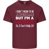 I Dont Mean to but Im a Coach Rugby Footy Unisexs Light Cotton TShirt