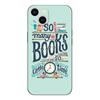 Black Tpu Case For Samsung Galaxy S6 S7 S8 S9 Plus Back Cover Books