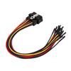 OBD2 Male 16 Pin Connector Cable Welding Free Fault Detection Code Removal Diagnostic Jumper Adapter Cable