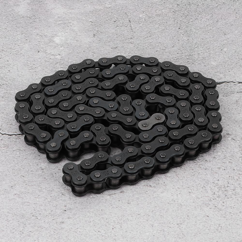 Motorcycle SUV 420 Chain 106 Links Fits for Lifan Zongshen Pit Dirt Bike SSR XR50 CRF50