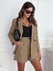 Hot Selling Casual Linen Suit Shorts Set