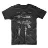 Ray Gun Patent T Shirt Retro Space Comfy On Black White Or Gray Premium New