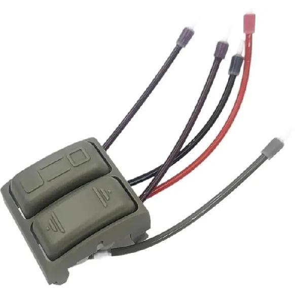 OE:1440370 8559629 LH / 1440371 8559628 RH New High Quality For SCANIA 4-Series Trucks ISRI Seat Control Adjustment Switch 1440371 (RH)