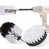 4-Piece Electric Drill Cleaning Brush Set for Car, Kitchen, and Bathroom