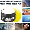 Nano Glanz Auto Kratzer Wachs - mit Schwamm Kratzer- und Wirbelentferner, Auto Knete Kratzer Reparaturcreme Set, Kompatibel mit Verschiedenen P
