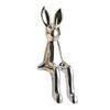 Long Ear Bunny Figurine Colorful Sitting Rabbit Statue Animal Sculpture Home Office Desktop Car Dashboard Decoration