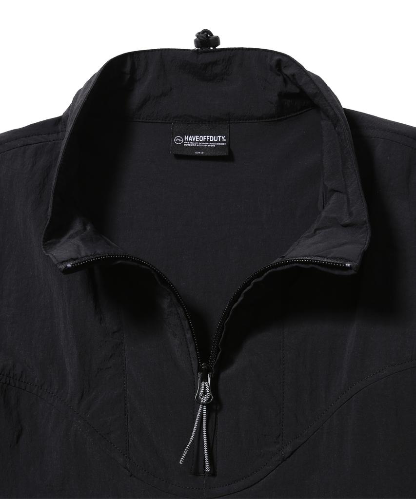 HAVEOFFDUTY Lightweight Half Zip Shirt (Black)