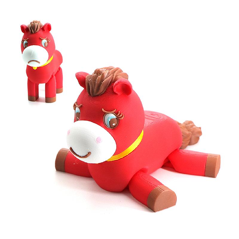 

Mascot Of The Year Of The Horse 2026 Will Soon Have Money Crying Horses Zodiac Animals Horses Small Ornaments New Year s Gifts