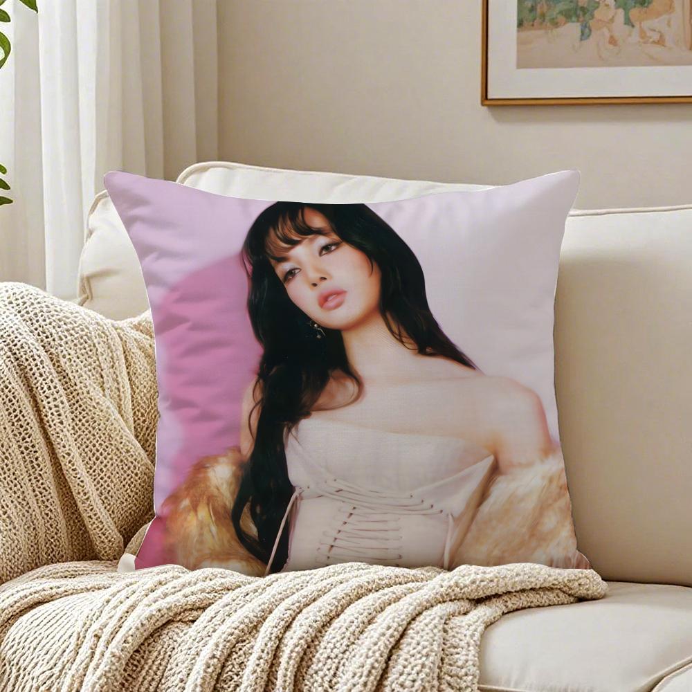 singer powerful LLLisa Cushion Cover Pillowcase Antidustmite living Room Sofa Decor Cushion Room