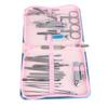 29PCS Manicure Set Pedicure Nail Clippers Kit Stainless Steel Professional Nail Care Tools with