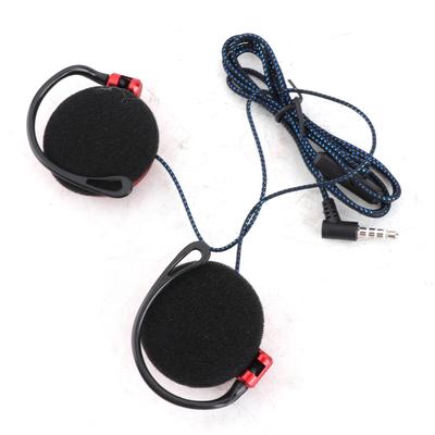 3,5 mm kabelgebundenes Headset Ohrbügel-Headset Stereo-Gaming-Sportkopfhörer mit Mikrofon für Telefon