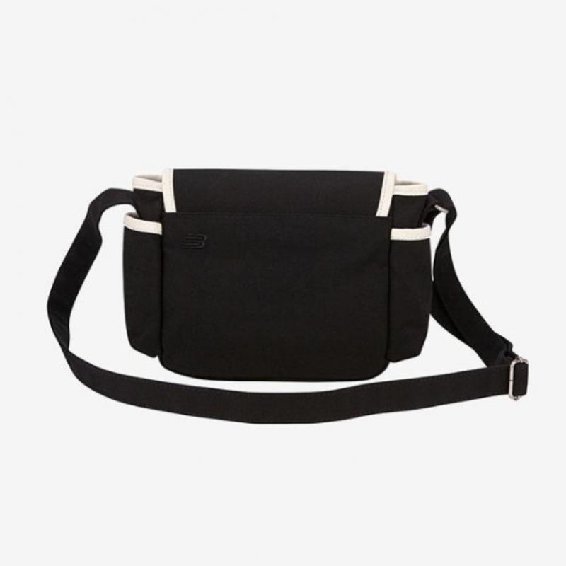 New Balance Essential Canvas String Crossbag Black Half Club Store Version Nbgc2