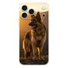 Soft Phone Case For iPhone 17 Air 16E 16 11 15 14 Pro MAX 12 13 7 8 Plus SE Easter Cover Protection German Shepherd Dog Cartoon