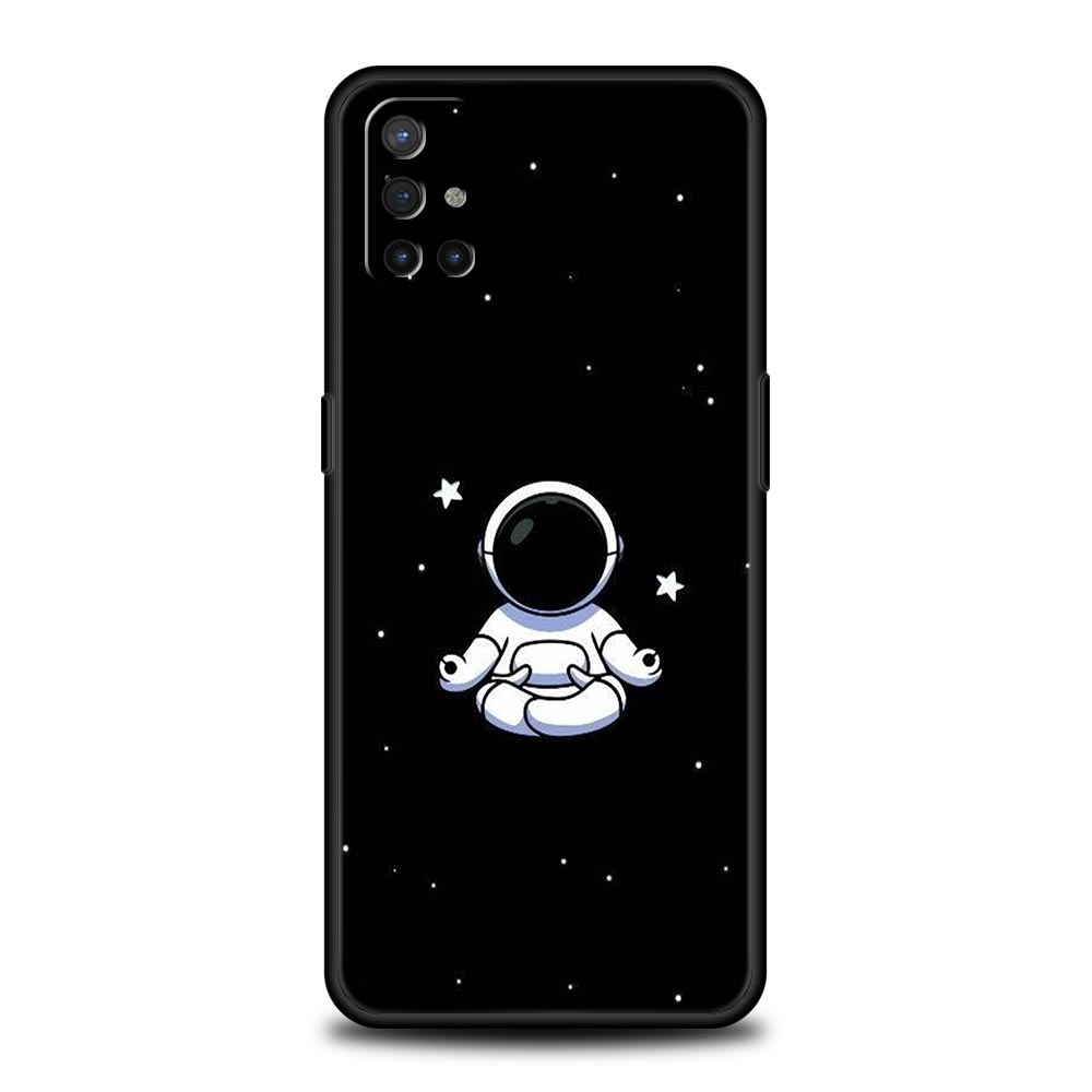 Lovely Astronaut Phone Case For OnePlus 13 12 11 10 9 8 7T Pro 13R 12R 10R 9RT 8T Nord N200 N30 2T CE 2 3 5G Lite Soft Cover