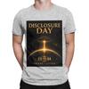 Disclosure Day painting poster Funny 100 Cotton TShirt Disclosure Day Tees Tops For Unisex