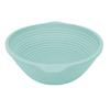 Silicone Bread Proofing Basket Built In Reinforced Steel Rim Ring Round Dough Proofing Bowl Container with Handles