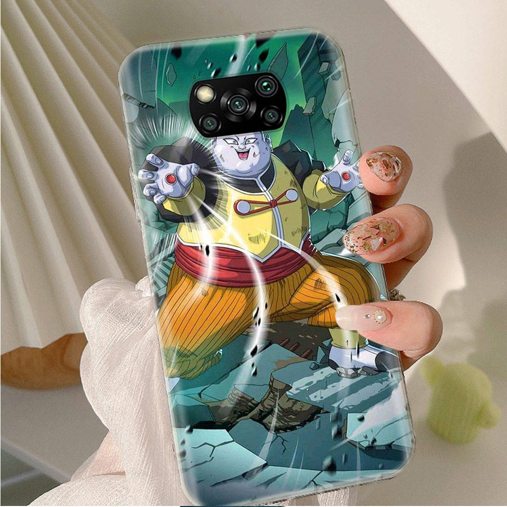 Husă Transparentă AD56 Dragon Ball pentru Samsung A04 A14 A23 A34 A54 M23 M33 M52 M53 Realme 10 9 C30S C35 C55 VIVO Y02 Y21 Y33S Y51 X80 V25