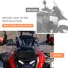 For BMW R1300GS Adventure R 1300 GS ADV 2024 2025 Motorcycle Windshield Bilateral Tank Side Wind Deflector Spoiler Kit
