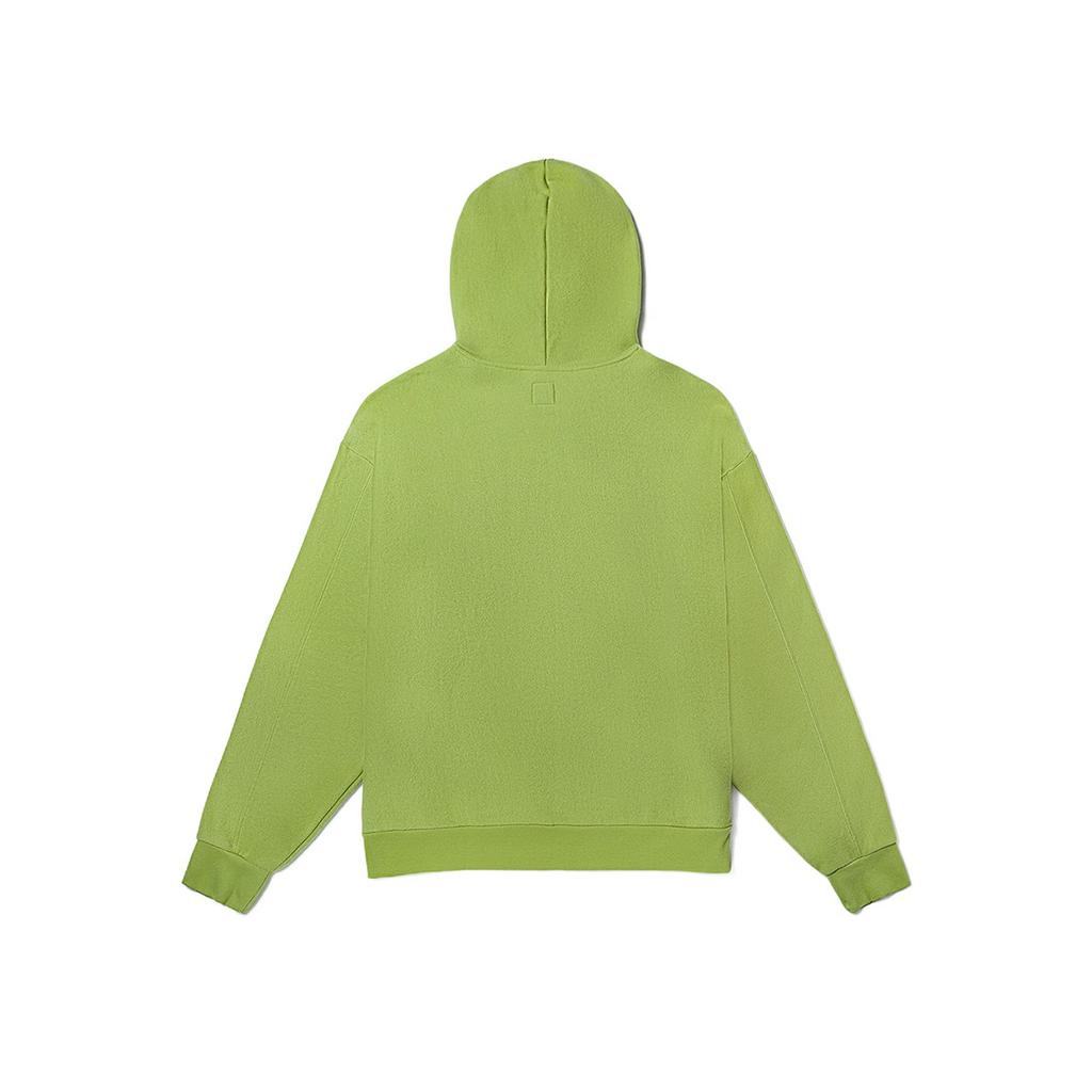 Vans Solid Color Loose Fit Hoodie Women Tops Green VN0A7RMIW0I